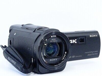 Sony 4k Video Camera Handycam Fdr-axp35 Black 10x Optical Fdr