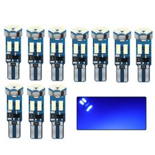 10x 12v T5 Led Bulbs W3w W1.2w 17 37 73 74 Lamp Car Dashboard Instrument Light 10x 12v T5 Led Bulbs W3w W1.2w 17 37 73 74 Lamp Car Dashboard Instrument Light