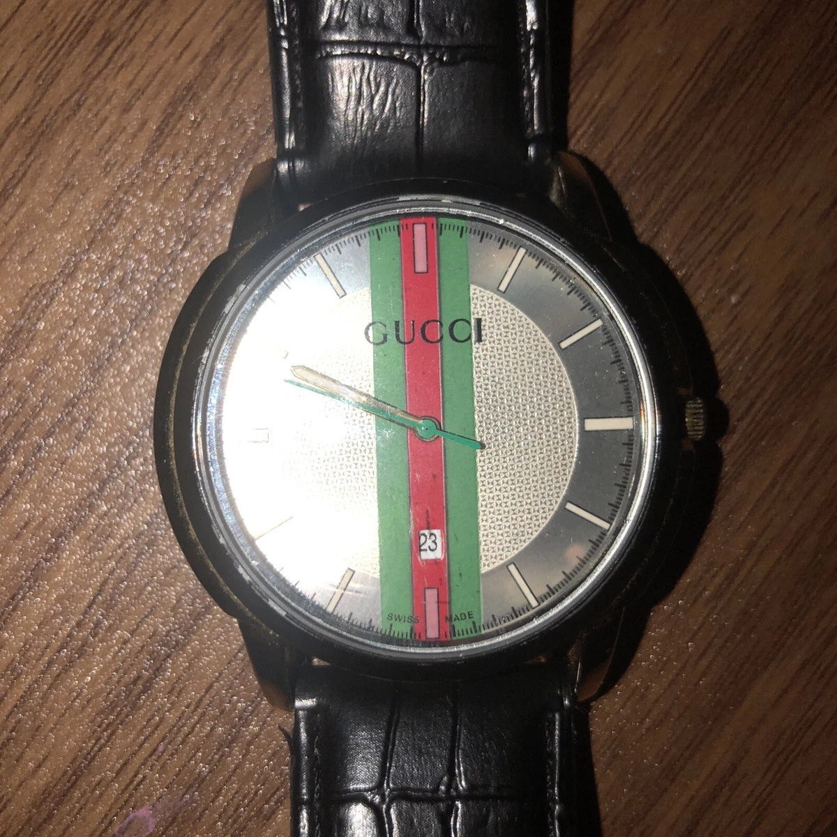 Gucci armani watch new arrivals
