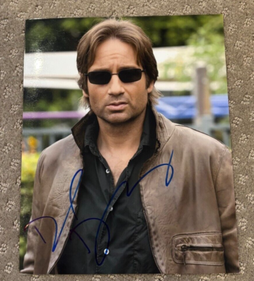 David Duchovny signed autographed 8x10 photo X-Files Fox Mulder