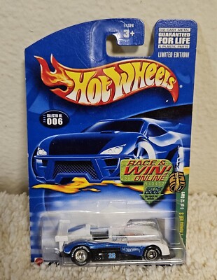 HOT WHEELS   2002 TREASURE HUNT   PANOZ LMP-1 ROADSTER S   #6/12  