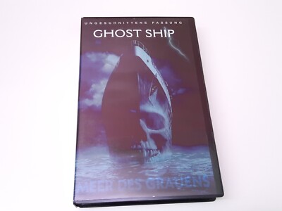 Ghost Ship 2002 VHS German PAL Warner Home Video Ungeschnittene Uncut Fassung