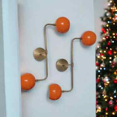 Custom Color Eyeball Shade Wall Fixture Handmade Modern Era Artistic Wall Sconce