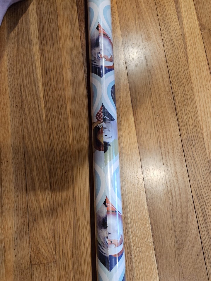 Wrapping Paper Christmas Rudolph the RedNosed Reindeer Blue 50 sq