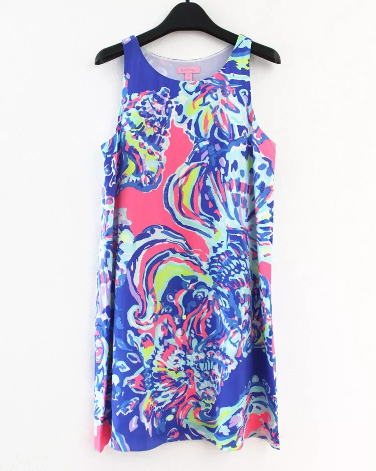 jackie silk shift dress Lilly Pulitzer Jackie Silk Shift Lilly Pulitzer Jackie Silk Shift Dress Mermaid In The