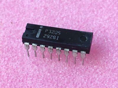 P3205, 3205 , HIGH SPEED 1 OUT OF 8  BINARY DECODER , TTL, PDIP-16 , INTEL