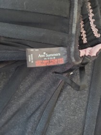Ann Summers Coquette Corset & Tutu Pink/Black - Size 12
