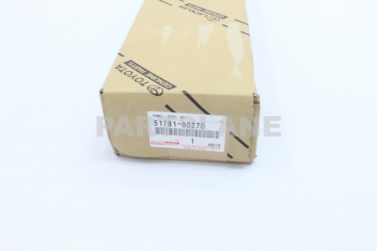 エツページ 51781-60270 Toyota OEM Genuine PANEL, STEP, RH | eBay