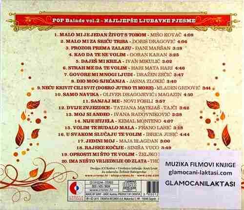 CD POP BALADE THE LOVE COLECTION VOL 2 ljubavne pesme 2011 - Bild 4 von 4