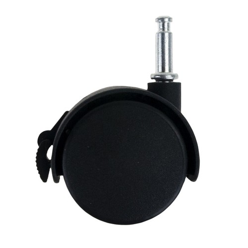 MÖBEL ROLLEN GUMMIRÄDER FÜR SCHRANK STUHL SET VON 5 STÜCK SCHWARZ MÖBEL ROLLEN G - Bild 4 von 7