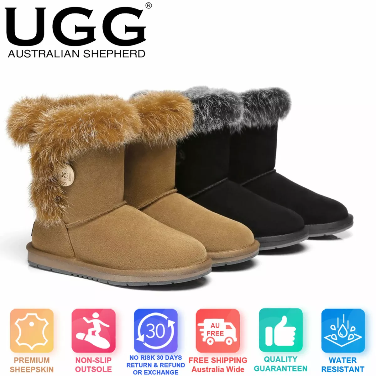 Ugg hotsell short button