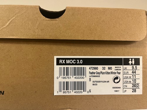 Salomon RX Moc 3.0 Black Lemon Red Rubber Taffy Sky Grey Pear 4Colors Men Unisex - Picture 63 of 64