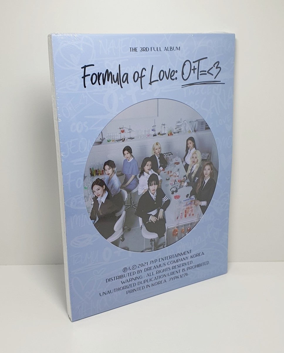formal of love アルバム Formula of Love : O+T=<3 Full of Love version - Twice