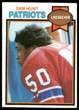 1979 Topps #181 Sam Hunt New England Patriots