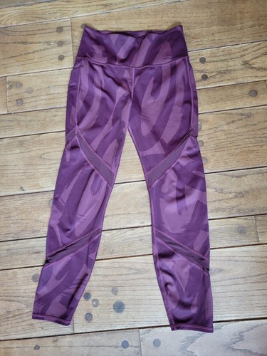 Athleta Tenacity Pinselstriche 7/8 dicht in Powerlift antik burgundisch Größe XS - Bild 9 von 9