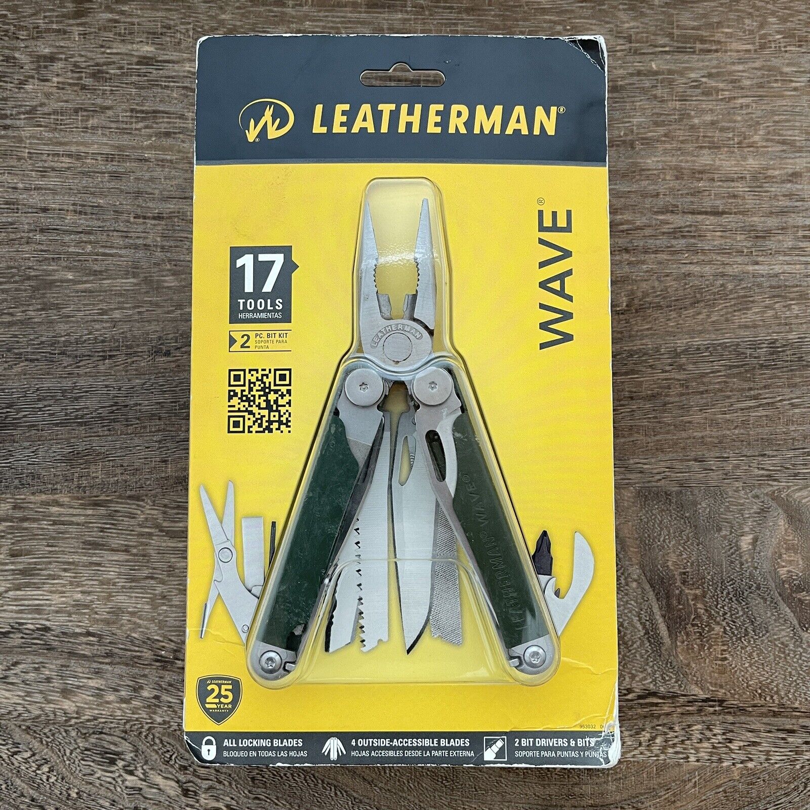 Collectible, new Leatherman Wave Green, Limited Edition Multi-Tool. Sealed