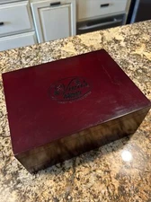 Vintage 15 Piece La Vigna Wine Opener & Accessories Set Wood Box w/drawer