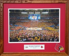 Louisville Cardinals 2013 National Champions Custom Framed Picture