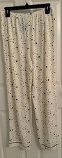 Tommy John Women s Print Pajamas Pant Sz M Elastic Waist With Pocket MSRP 64