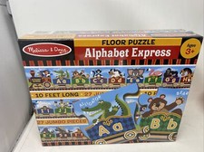 Alphabet Express Floor Puzzle 27 Piece - Melissa  Doug Free Shipping 