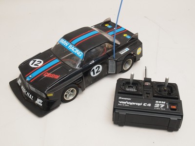 Graupner Kyosho Mach Sports 4972 BMW 3.5 CSL fahrfertig! mit RC, alt, vintage