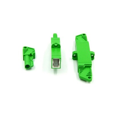 E2000 /APC Fiber Adapter Simplex Optical Connector Fiber Coupler Flange Plate