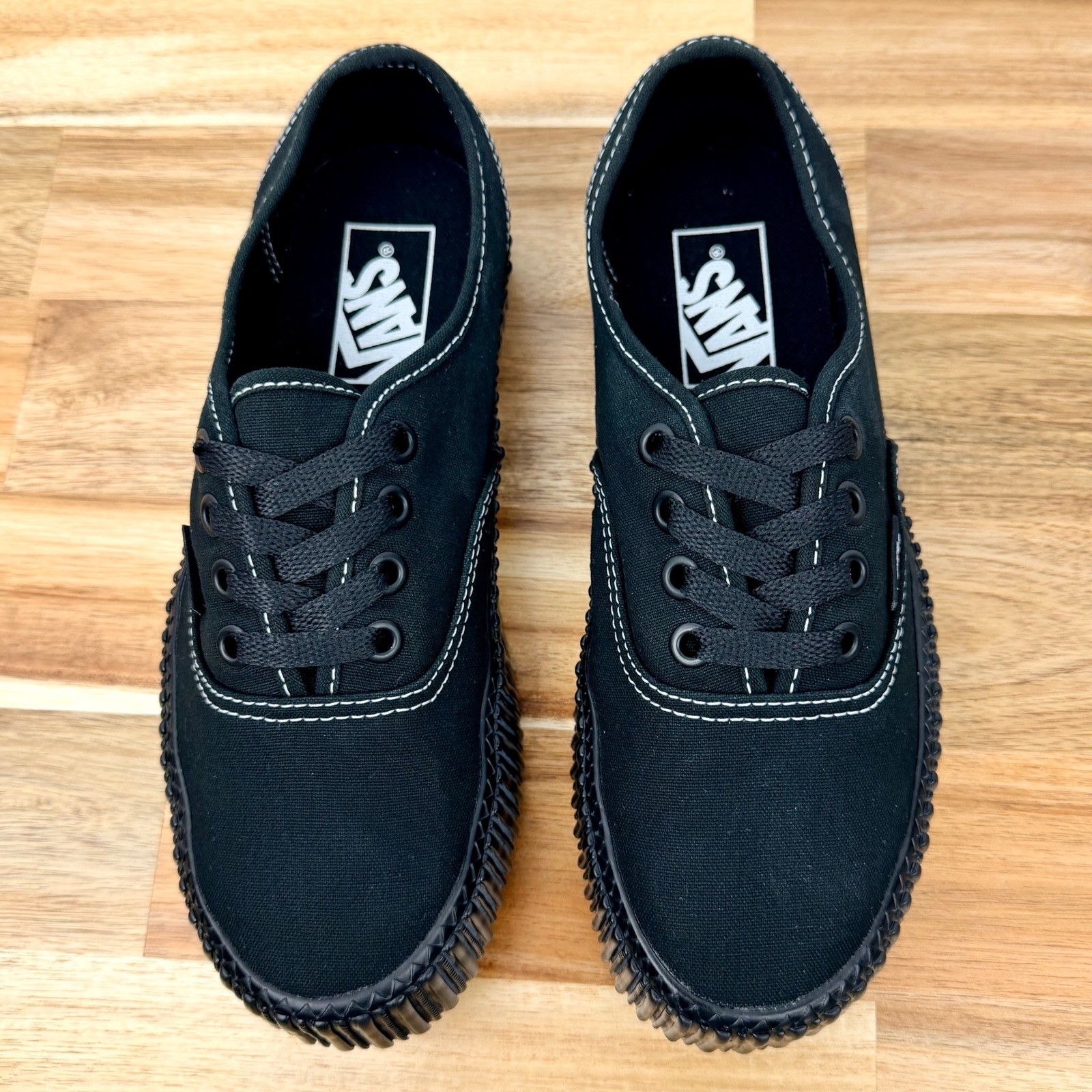 Vans Authentic Stackform Ribbed Platform Sneakers… - image 2