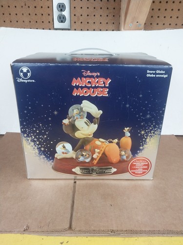 Disney Snow Globe L'incubo di Topolino in scatola grande figura di Topolino - Foto 7 di 11