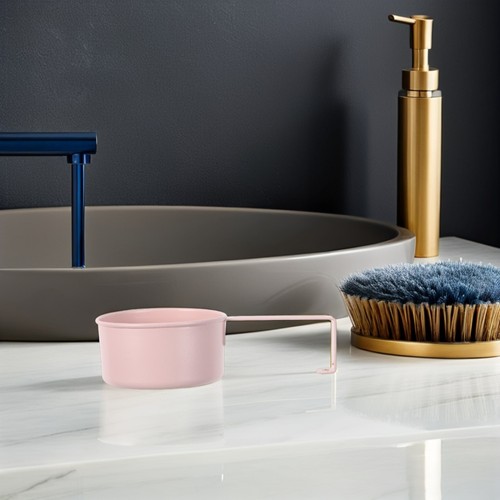  Secchio Detersivo Lavaggio Appendere Cucchiaio Ferro Cibo Cani Scoop Cucina Polvere - Foto 9 di 12