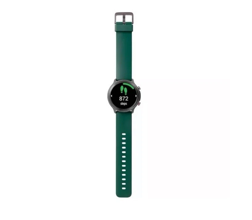 Doro Smart Watch, Seniors, Water Resistant, Pedometer, Heart Rate - Black/Green - Image 4 of 4
