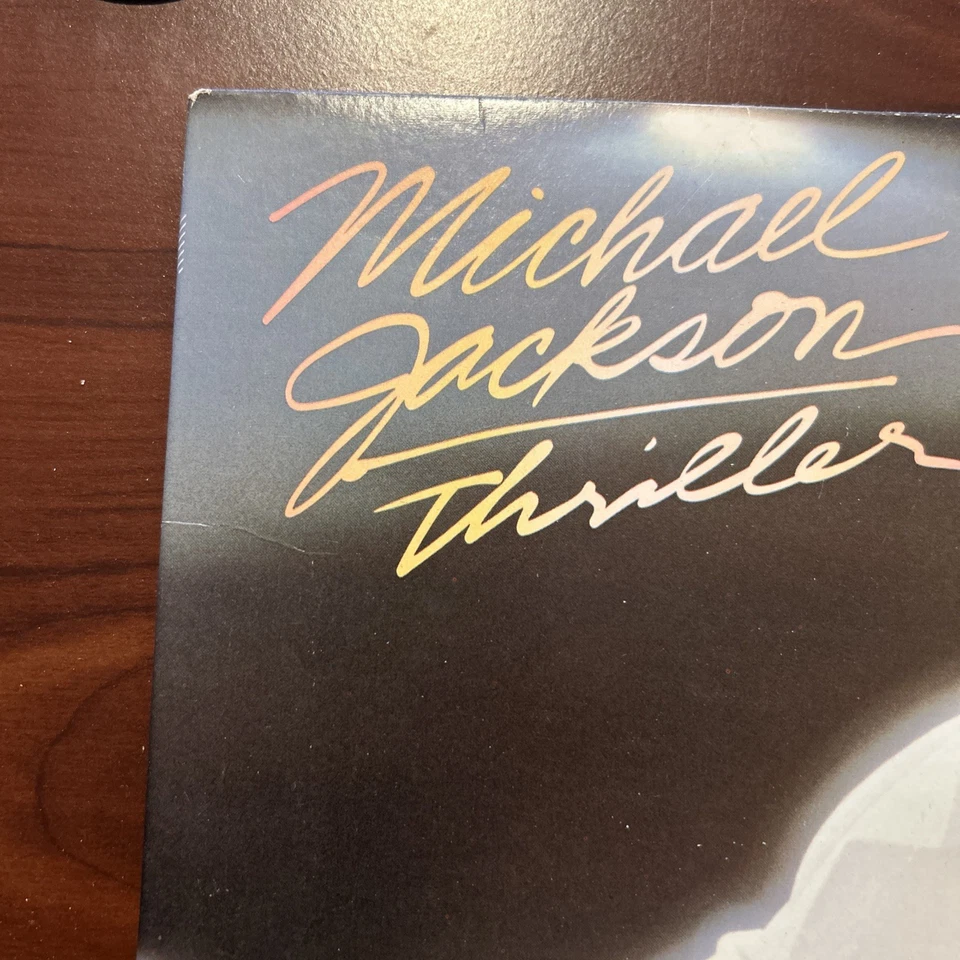 Michael Jackson Thriller Lp Vinyl OG 1982 1st Press MISPRINT RARE QE 38112 - Image 2 of 4