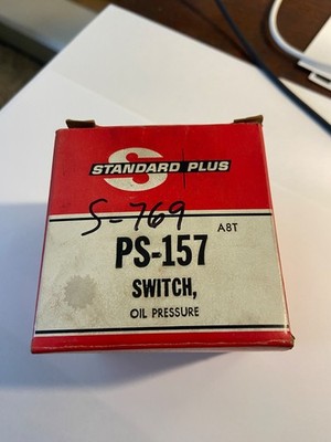 NOS Standard Motor Products PS-157 Oil Pressure Switch Sender Unit USA Vintage O