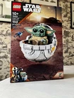 LEGO Star Wars 75403 Grogu with Hover Pram Display Stand 1048pcs