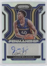 2021 Panini Prizm Rookie Penmanship Silver JaQuori McLaughlin #RP-JAQ Auto 0y6s