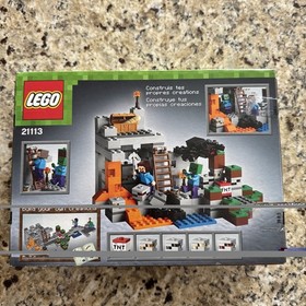 Lego Set 21113 Minecraft The Cave Retired New in Open Box Manual included