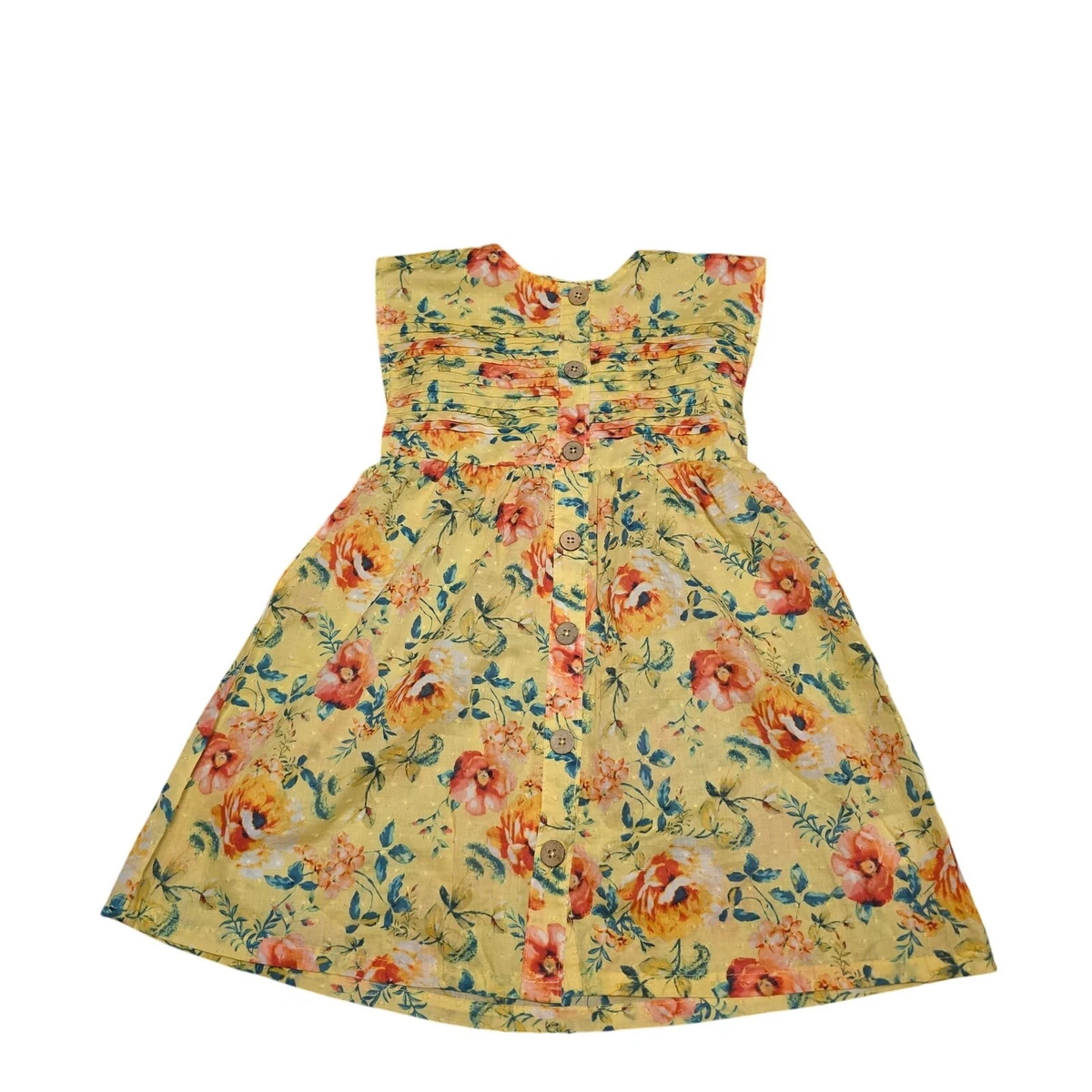 Abito A Palloncino Per Bambina Penelope Mack – Bianco Con Pois, Manica Corta, Taglie 4T,5,6,6x, Nuovo - Foto 2