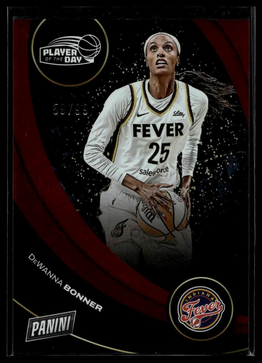2025 Panini WNBA Player of the Day #5 DeWanna Bonner Red #/99 SN