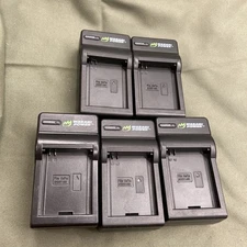 Lot Of 5! Wasabi Power Battey Charger GoPro HERO 2 HD HERO BTR-GoPro-JWP