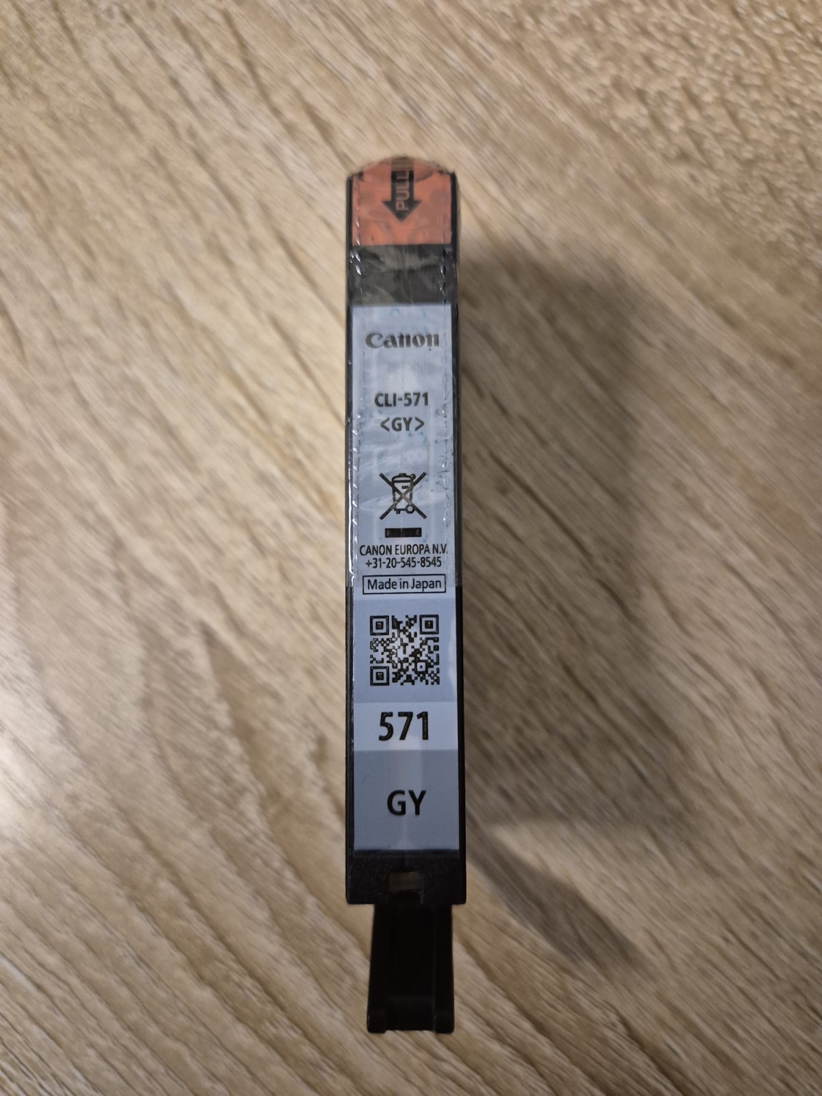 CLI-571 Grey  Canon Genuine Ink Cartridge - FREE UK DELIVERY!