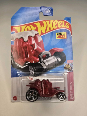   Hot Wheels Dessert Drifter 2023 Sweet Rides #8/250 1/5 Red Jello