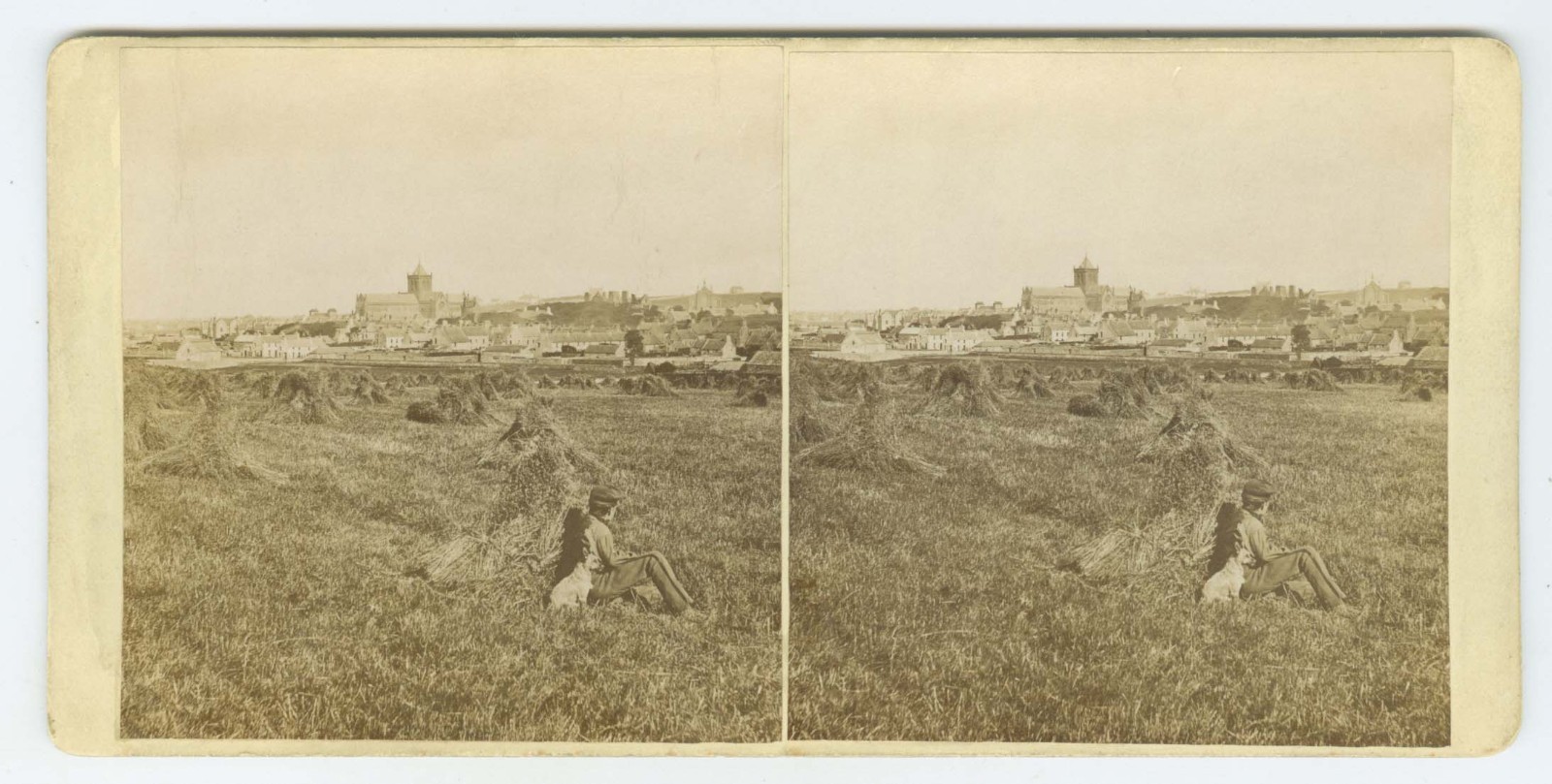 G2036~ SCOTLAND – Kirkwall, Orkney c1870s Stereoview G.W. Wilson