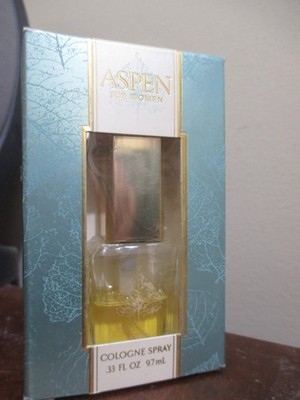 Coty Aspen For Women Cologne Spray .33oz/9.7ml Mini Travel Size Bottle