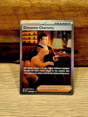 Pokemon Giovannis Charisma 204/165 Karmesin & Purpur 151 Deutsch NM 