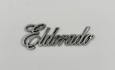 Cadillac Eldorado Script Emblem Chrome Take Off Emblem