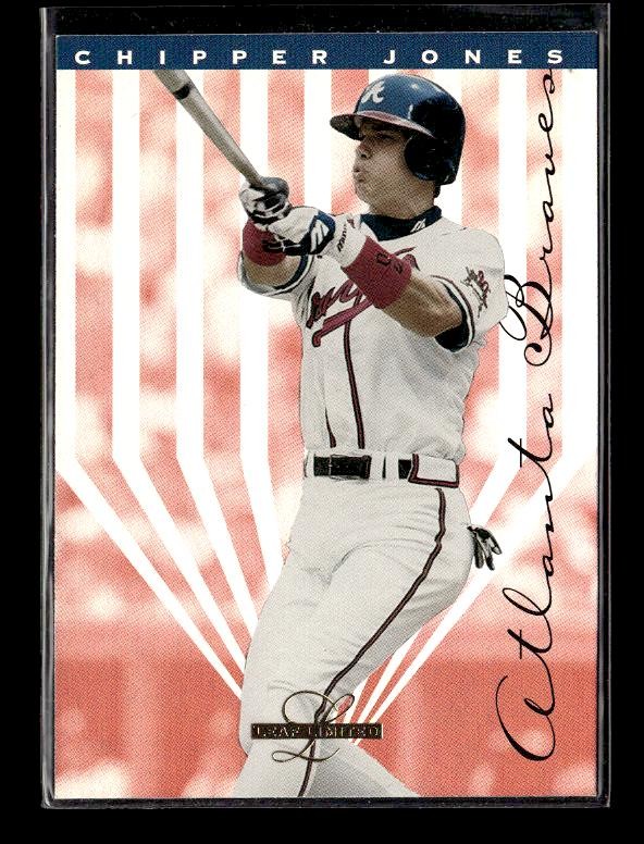 1995 Leaf Limited #78 Chipper Jones Atlanta Braves