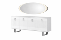 Elegantes Sideboard Mit Spiegel FüR Stilvolles Ambiente Und Stauraum