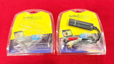 2pc - EasyCAP Capture USB 2.0 Video Adapter with Audio Model Best Quality