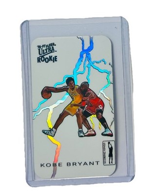 1996 Scoring Kings White Kobe Bryant Michael Jordan Holo Promo Tobacco Card