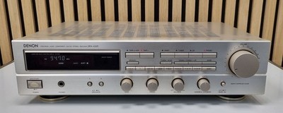 Denon DRA-435R Stereo Receiver HiFi Verstärker Radio Silber Phono AM/FM Tuner