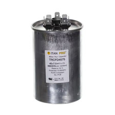 45+7.5 MFD 440/370V Dual Voltage round Run Capacitor